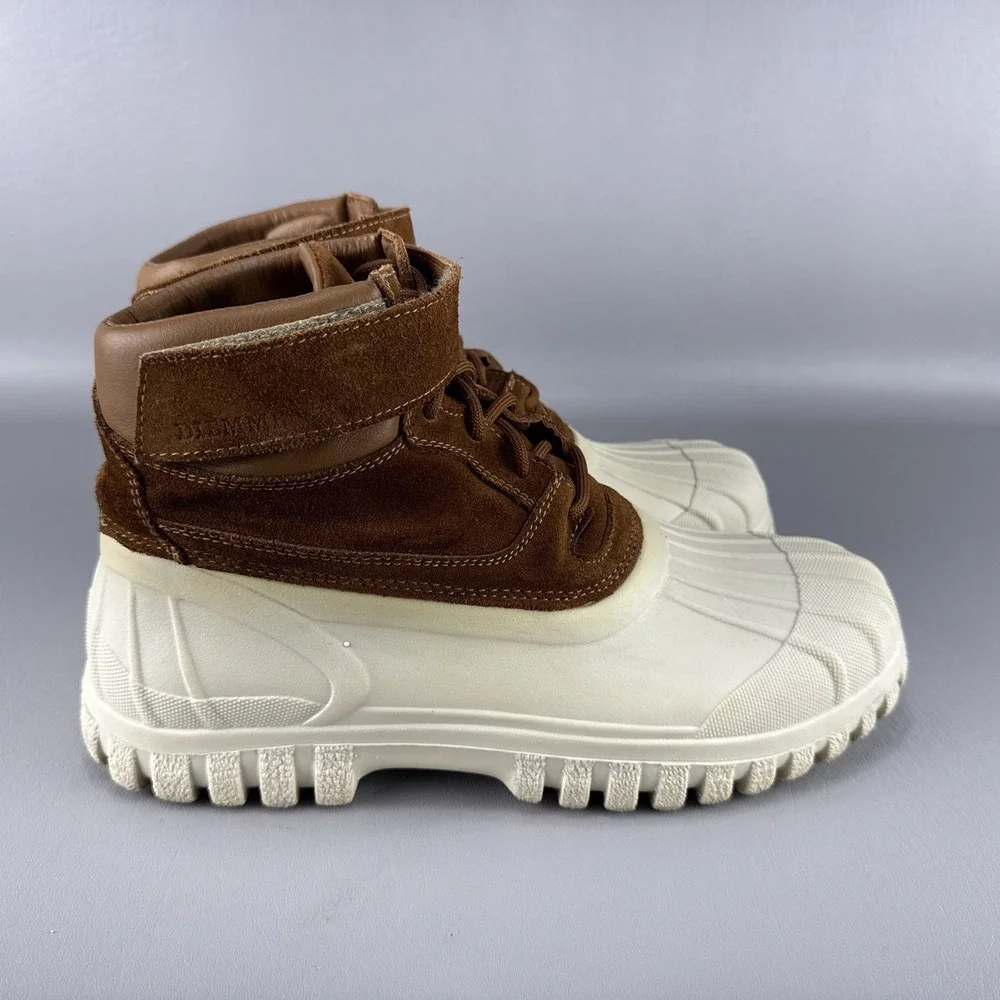 Diemme Anatra B Ball Duck Boots Mens Size 10 Suede Rain Snow‎ Italy Quiet Luxury